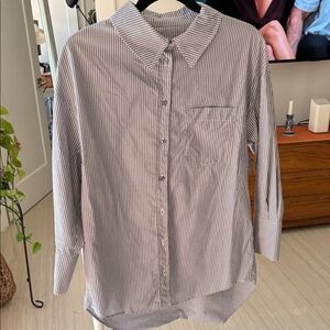 Anine Bing Mikan striped shirt